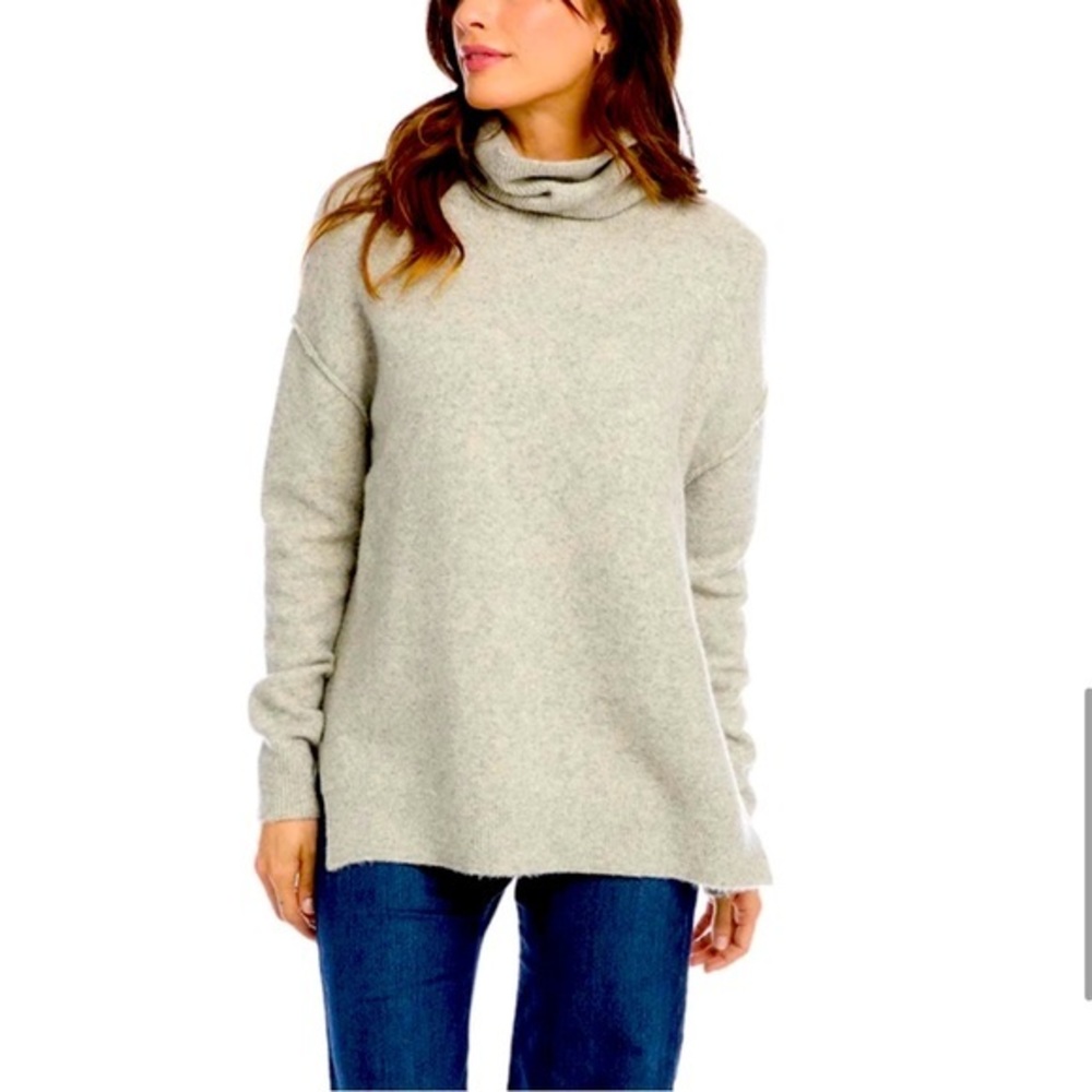 Karen Kane Turtleneck Sweater Versatile Style Staple Buttery Soft Wool Blend